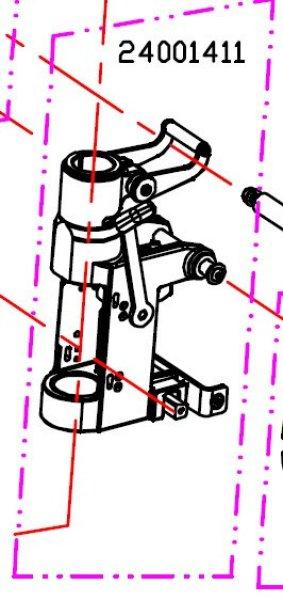 Haswing Ultima rögzítő, billentő mechanizmus HSW