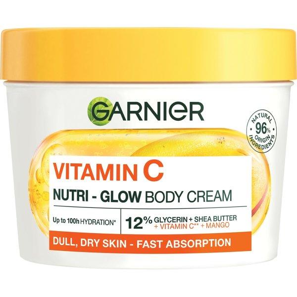 Garnier Fényesítő testápoló krém C- vitaminnal
(Nutri-Glow Body Cream) 380 ml