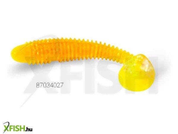 L&K Power Kick Gumihal 9,5Cm Szín:027 (Narancs, Sárga - csillám)