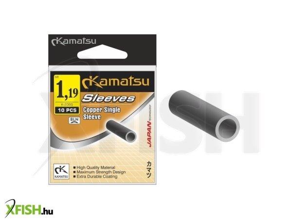 Kamatsu Copper Single Sleeve Krimpelő Cső Bln 1,65 mm 10 db/csomag