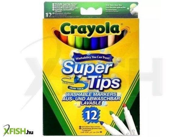 Crayola: Vékony hegyű lemosható filctoll