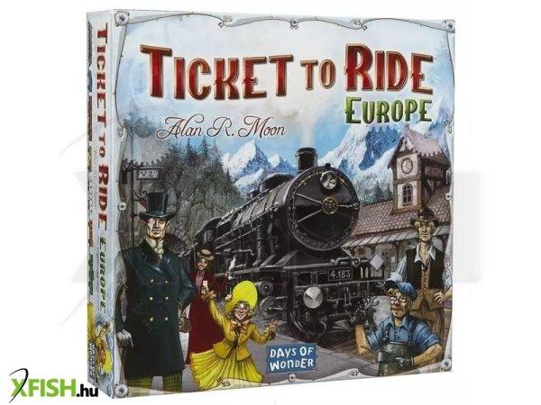 Ticket to Ride Europe - vasúti társasjáték