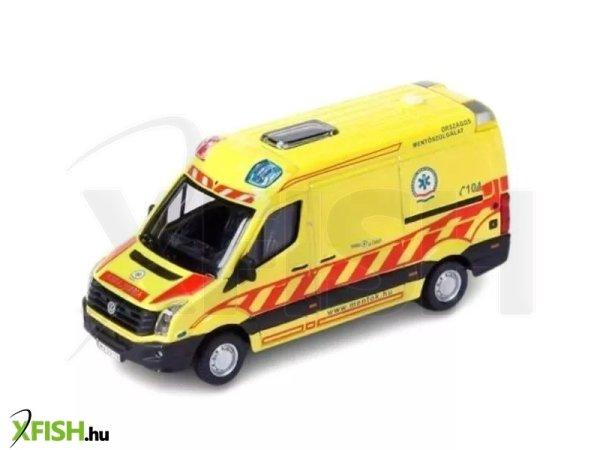 Bburago magyar mentőautó - Volkswagen Crafter 1:50