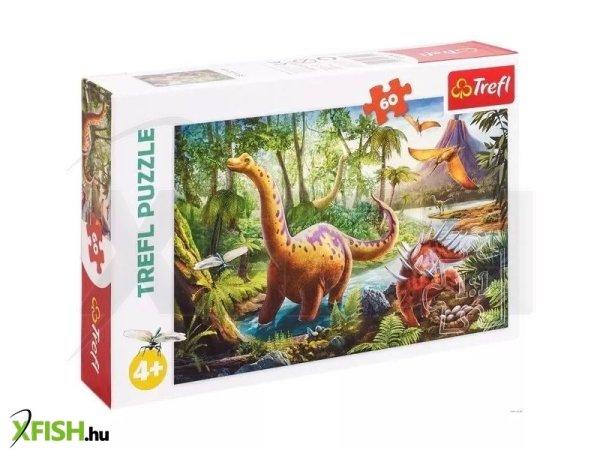 Trefl: dinoszauruszok 60 darabos puzzle