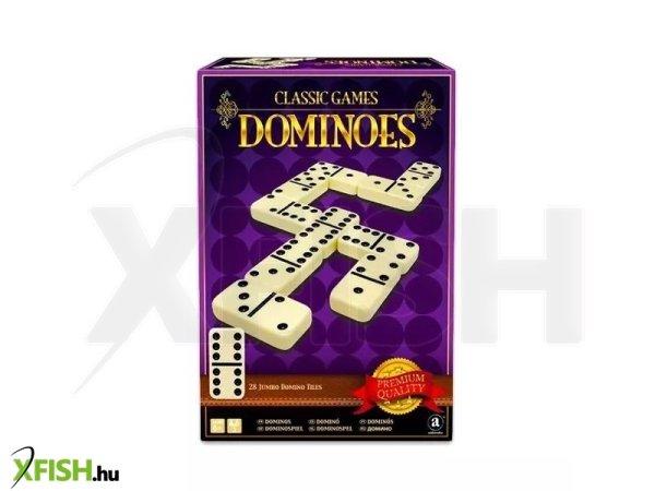 Classic Games: Dominó, nagyméretű - 28 darabos