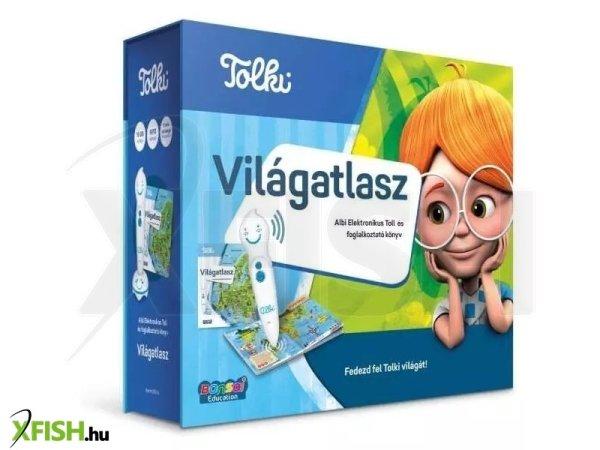 Tolki: Világatlasz interaktív foglalkoztató könyv - készletben