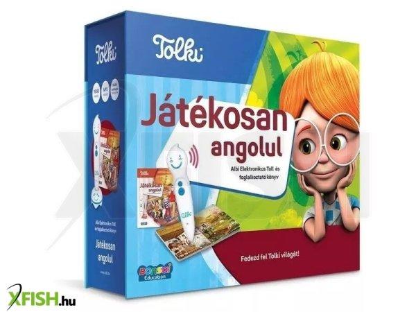 Tolki: Játékosan angolul interaktív foglalkoztató könyv - készletben