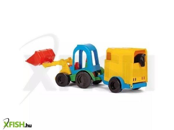 Wader: Buggy traktor lószállító utánfutóval - többféle
