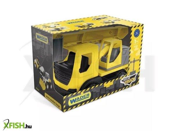 Wader: Tech Truck kosaras darus autó - 29 cm