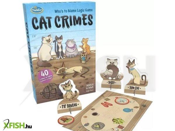 Cat Crimes - Zsivány cicák logikai játék