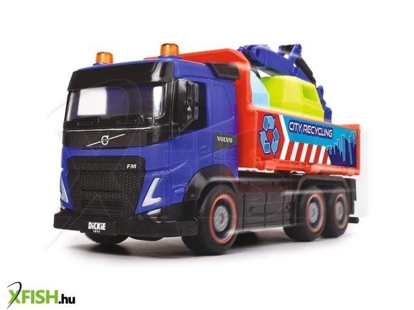 Dickie: City Truck Volvo szelektív hulladékszállító - 23 cm