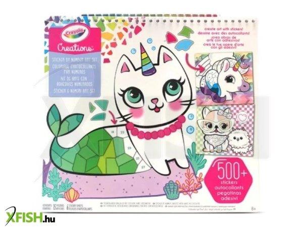 Crayola Creations: Számos matricamozaik alkotófüzet
