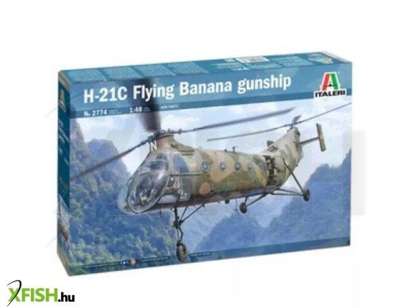 Italeri: H-21C Flying Banana G helikopter makett, 1:48
