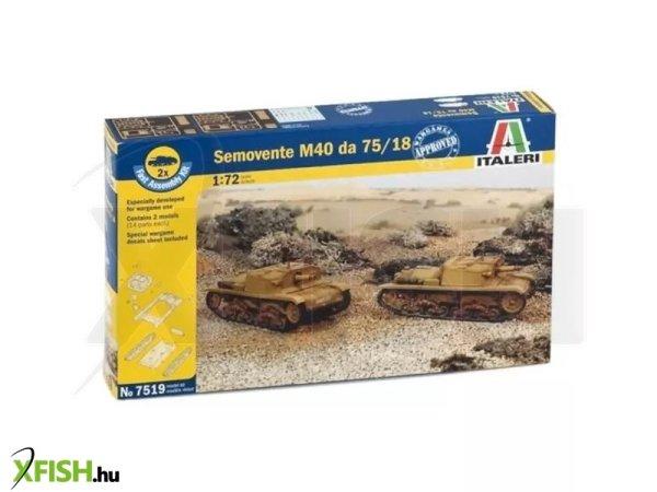 Italeri: Semovente M40 da 75/1 tank makett, 1:72