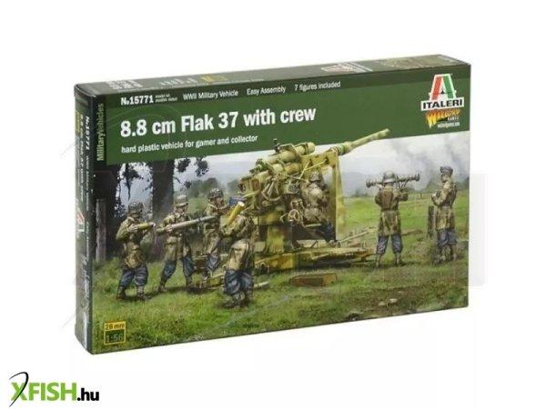 Italeri: 8.8 cm Flak 37 löveg makett, 1:56