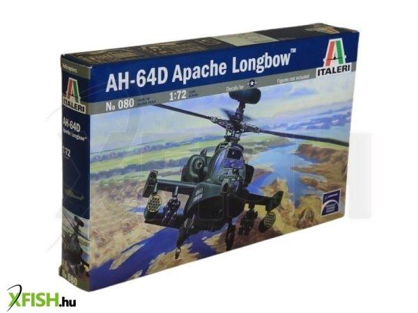 Italeri: AH-64D Apache helikopter makett, 1:72