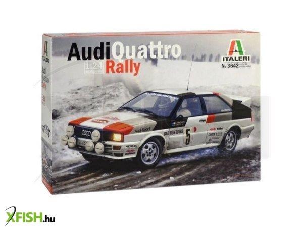 Italeri: Audi Quattro Rally autó makett, 1:24