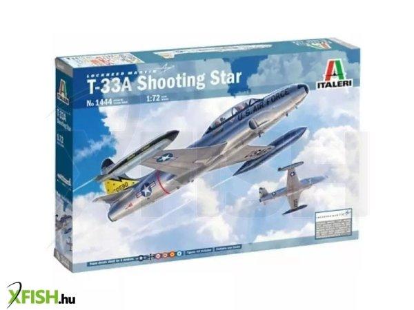 Italeri: T-33A Shooting Star repülőgép makett, 1:72