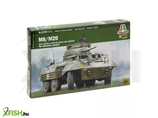 Italeri: M8/M20 páncélautó makett, 1:56