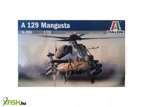 Italeri: A-129 Mangusta helikopter makett, 1:72