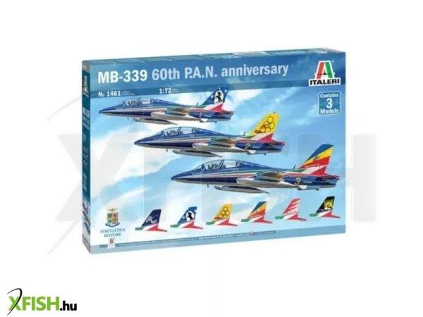 Italeri: MB 339 PAN 60. évforduló vadászbombázó makett, 1:72