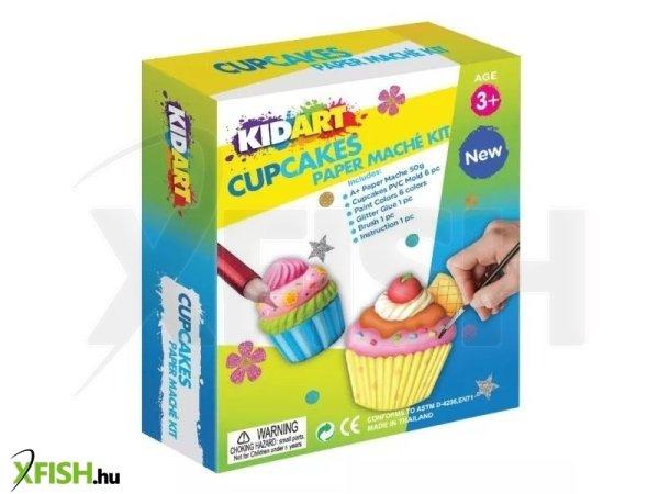 Kid Art: Papírmasé készlet - Muffin