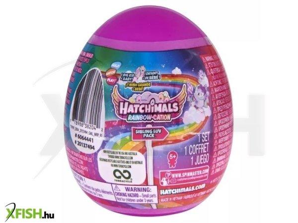 Hatchimals: Rainbowcation szivárvány család meglepetés tojás