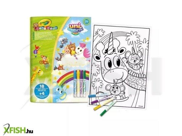 Crayola Mini Kids: Maxi kifestő és filctoll készlet - Állatkornis