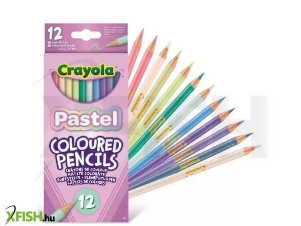 Crayola: Pasztell színes ceruza készlet - 12 db-os