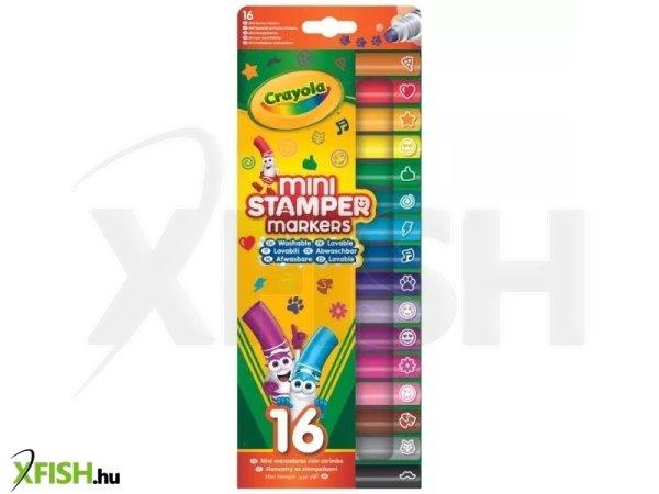 Crayola: Mini mintázó filctoll készlet - 16 db