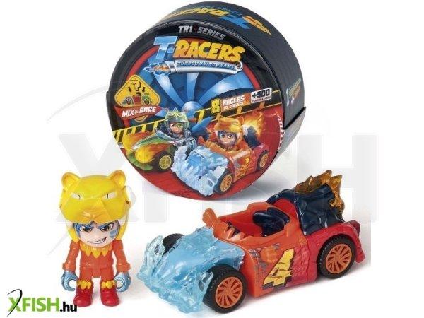 T-Racers: Meglepetés szuperjárgány és figura abroncsban - többféle