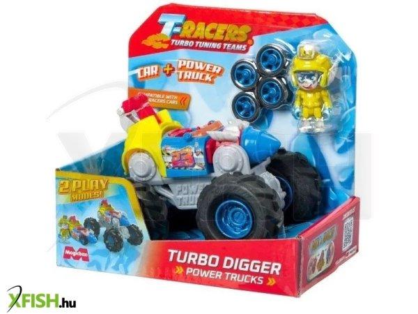 T-Racers: 2 az 1-ben szuperterepjáró figurával - Turbo Digger