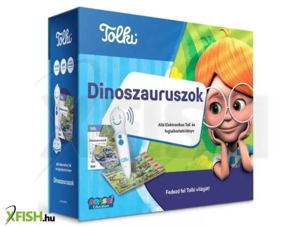 Tolki: Dinoszauruszok interaktív foglalkoztató könyv készletben