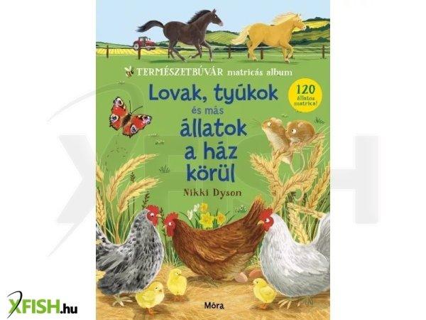 Lovak, tyúkok és más állatok a ház körül - Természetbúvár matricás
album