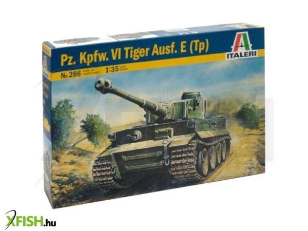 Italeri: Pz. Kpfw. VI Tiger Ausf. E (Tp) harckocsi makett, 1:35