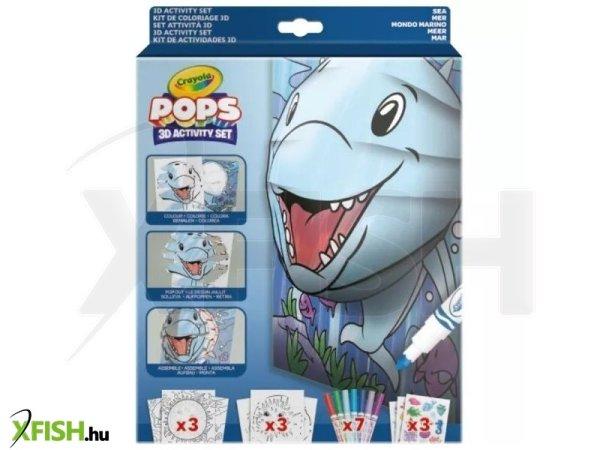 Crayola POPs: 3D foglalkoztató – Vízi világ
