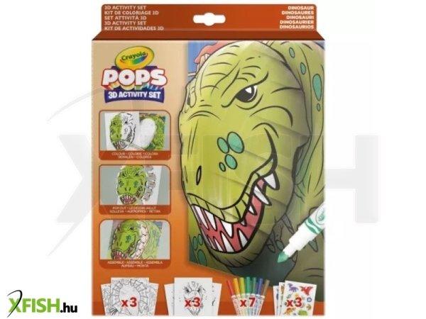 Crayola POPs: 3D foglalkoztató – Dinók