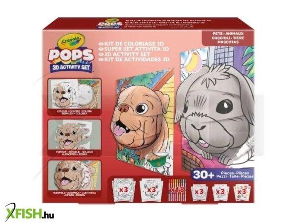 Crayola POPs: 3D megakészlet – Kisállatok