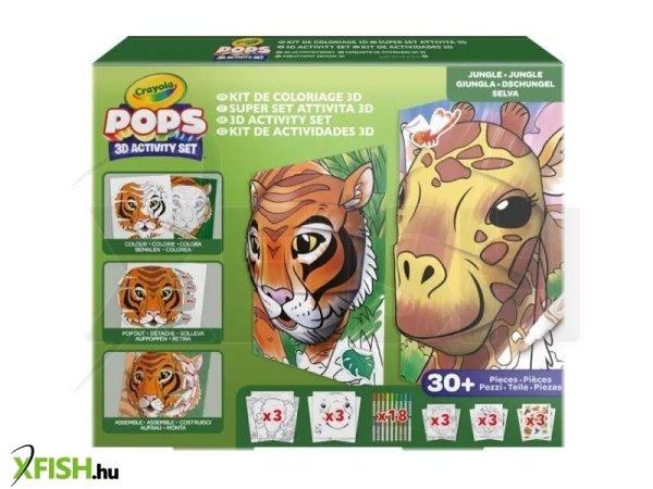Crayola POPs: 3D megakészlet – Dzsungel