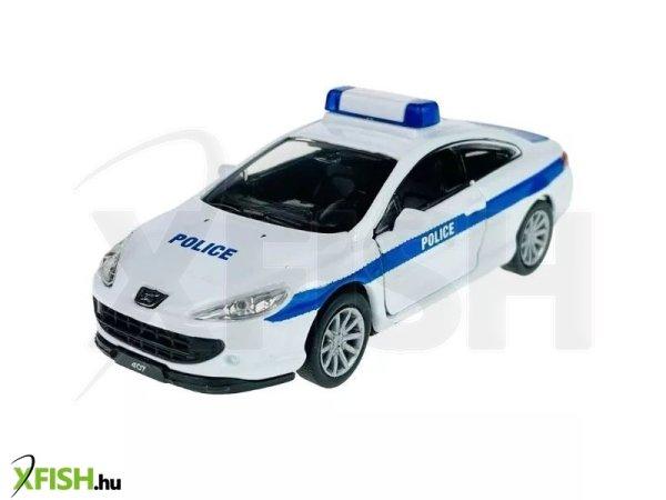 Welly CityDuty: Peugeot Coupé 407 Police kisautó, 1:34