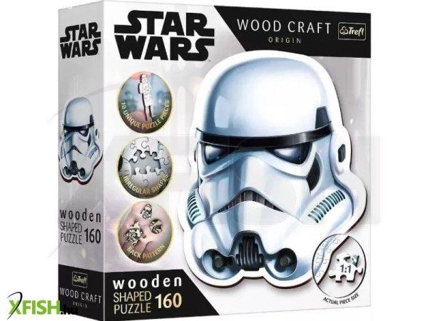 Trefl Puzzle Wood Craft: Star Wars, Rohamosztagos sisak - 160 darabos puzzle
fából