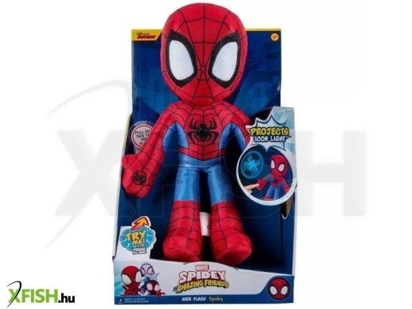 Póki és csodálatos barátai: Spidey világító plüssfigura - 23 cm