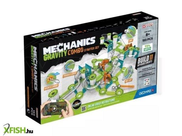 Geomag Mechanics: Gravity Combo Starter Set mágneses építőjáték - 153
db-os