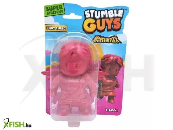 Monsterflex: Nyújtható Stumble Guys figura - Ruby Cupid