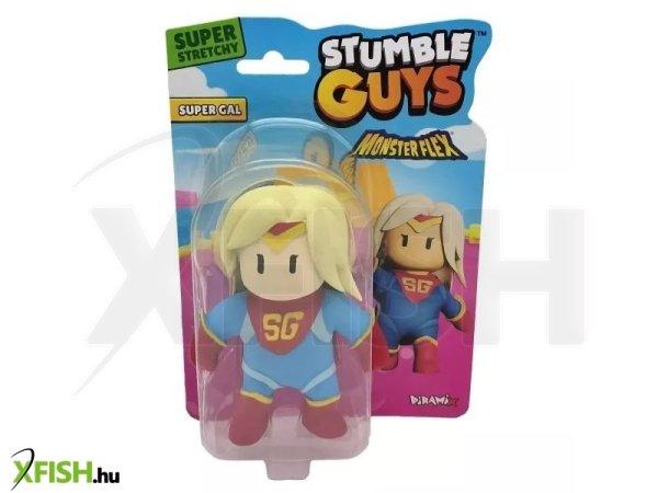 Monsterflex: Nyújtható Stumble Guys figura - Super Gal