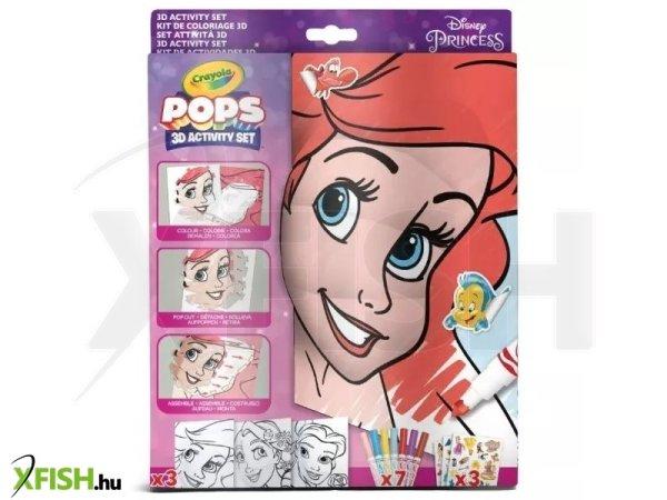 Crayola POPs: 3D foglalkoztató - Disney hercegnők