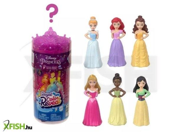 Disney hercegnők: Color Reveal meglepetés mini baba - Királyi parti