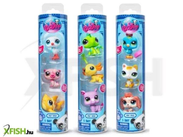 Littlest Pet Shop: Figura csomag, 1. széria - 3 db-os hengerben, többféle