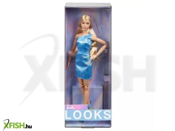 Barbie Looks: Pasztell kollekció - Barbie baba csíkos ruhában