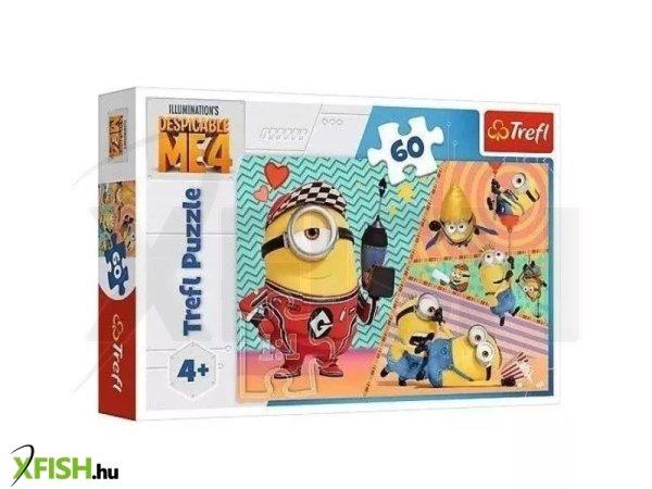 Trefl: Boldog Minyonok puzzle - 60 darabos